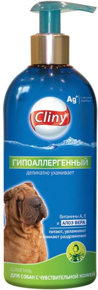 Cliny Шампунь-конд. д/с Гипоалергенный 300мл