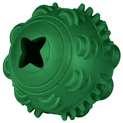 Игрушка Mr.Kranch для собак Мяч 8см зеленый с ароматом курицы