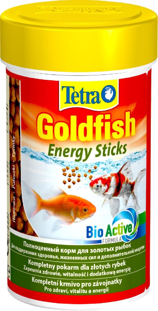TetraGoldfish Energy Sticks энергетический корм для золотых рыб в палочках 250мл