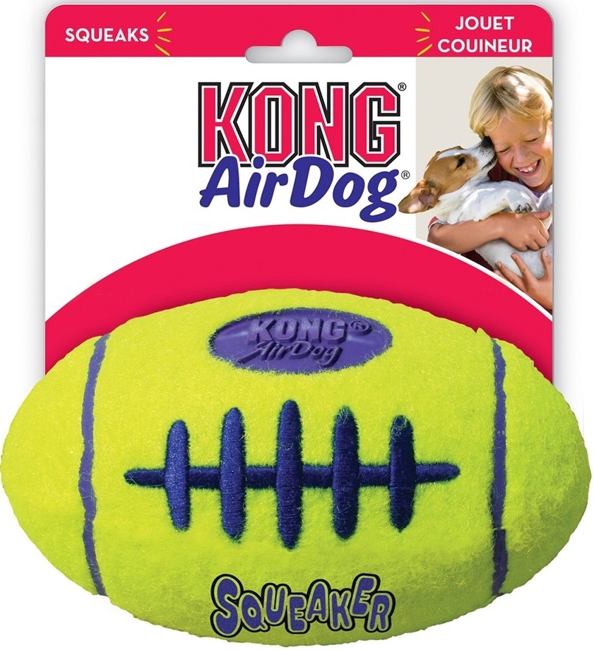 Kong игрушка для собак Air "Регби" малая 9см