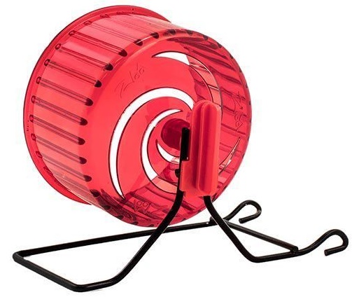 Колесо д/грызунов литое, D90, на металлич. подставке, (полистирол)