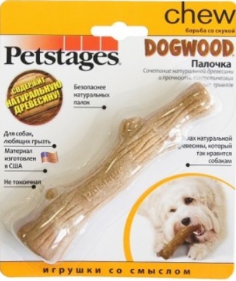 Petstages Игрушка для собак Dogwood палочка деревянная 16см