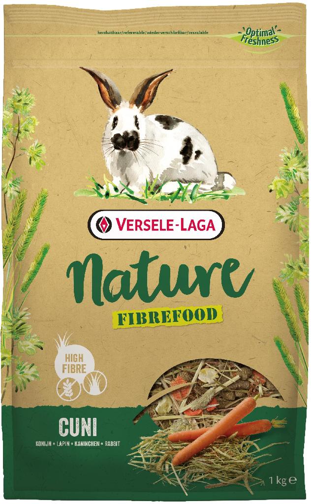 Versele-Laga Корм для кроликов Nature Fibrefood Cuni 1кг