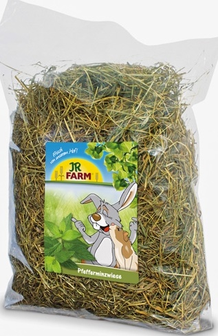 JR FARM Сено луговое с добавлением мяты 500г