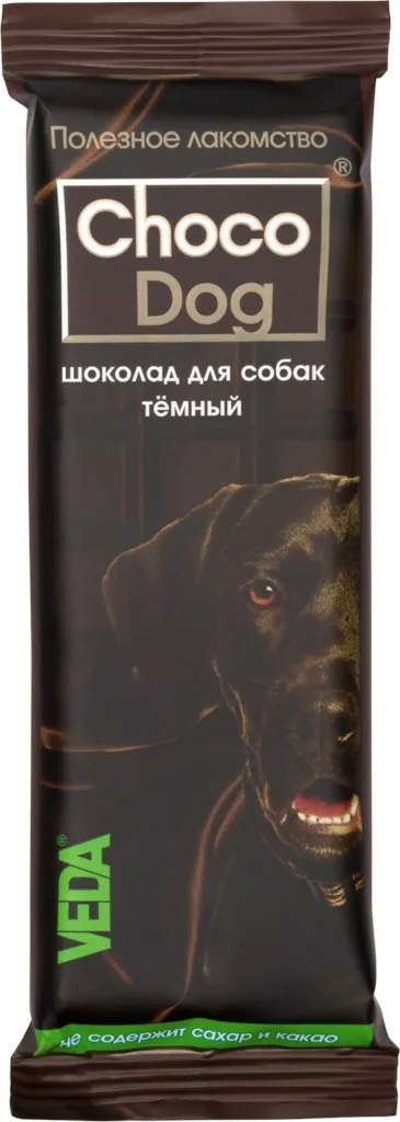 CHOCO DOG темный шоколад д/собак 45г
