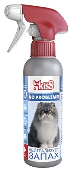 Мисс Кисс Спрей для кошек "Нейтрализует запах" 200мл
