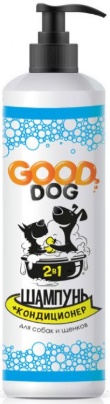 Good Dog ШАМПУНЬ-КОНДИЦИОНЕР 2 в1 для СОБАК И ЩЕНКОВ 250мл