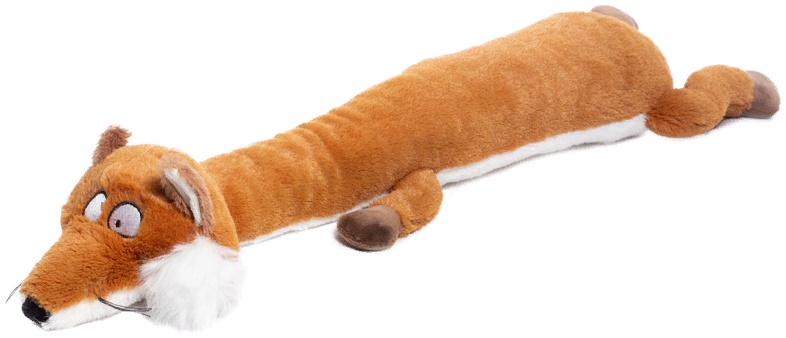 GiGwi Игрушка для собак Лиса с пищалками 62см
