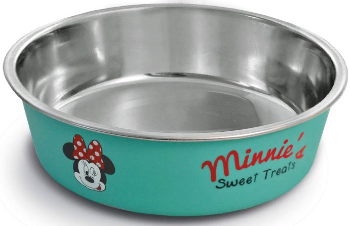 Миска металлическая на резинке Disney Minnie&Treats, 450мл