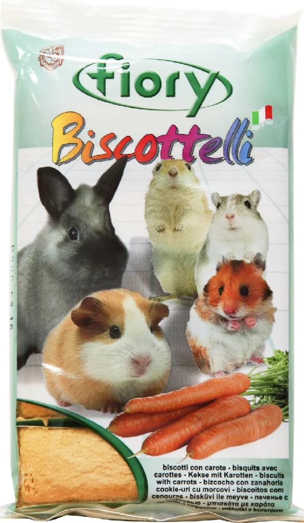 FIORY бисквиты для грызунов Biscottelli с морковью 35г