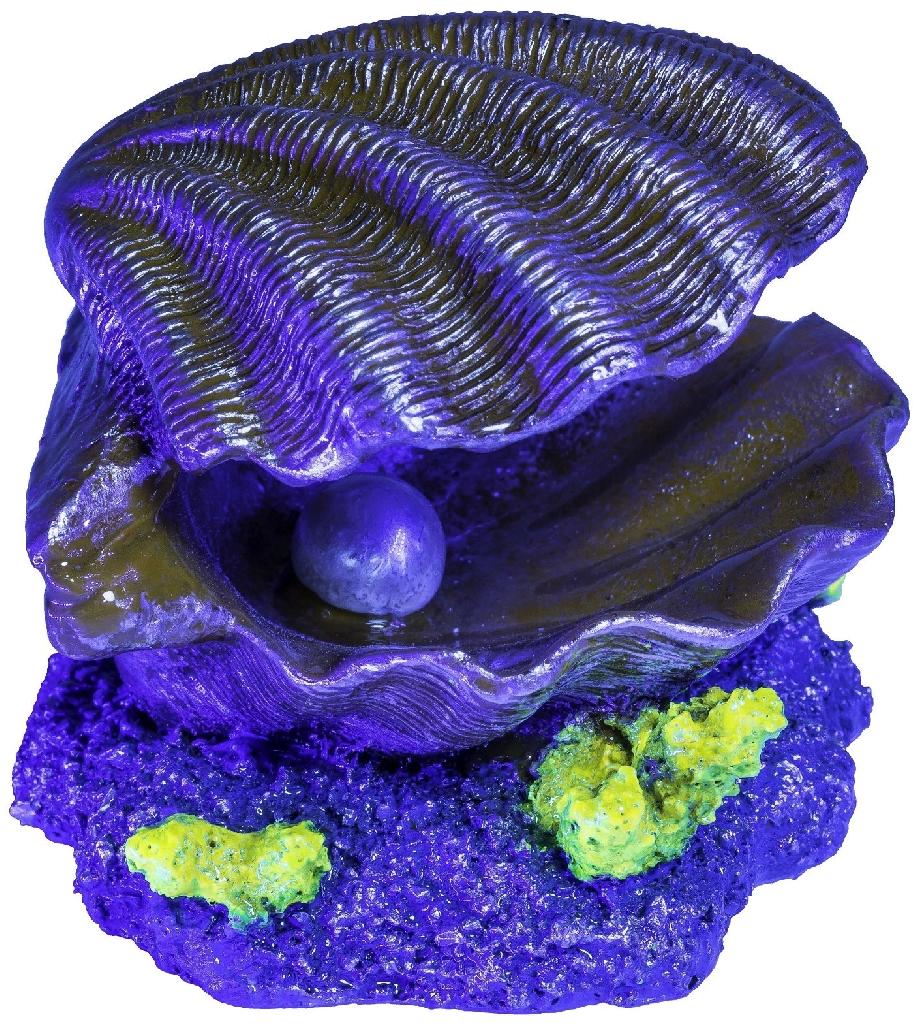 Декорация GloFish флуоресцирующая Ракушка 8х7.5х8см