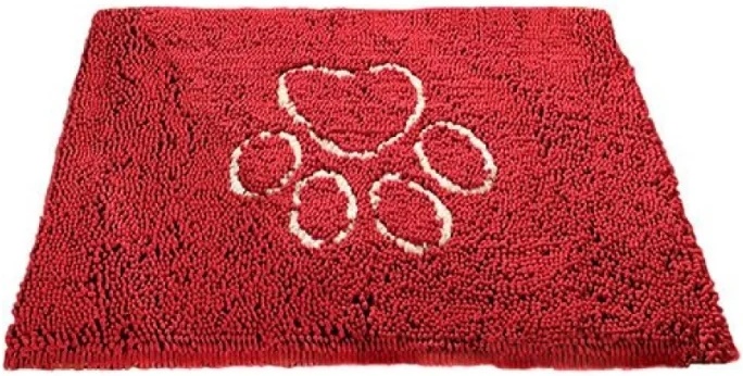 ДоГГон СМАРТ коврик д/собак супервпитывающий Doormat М, 51*79см, красный