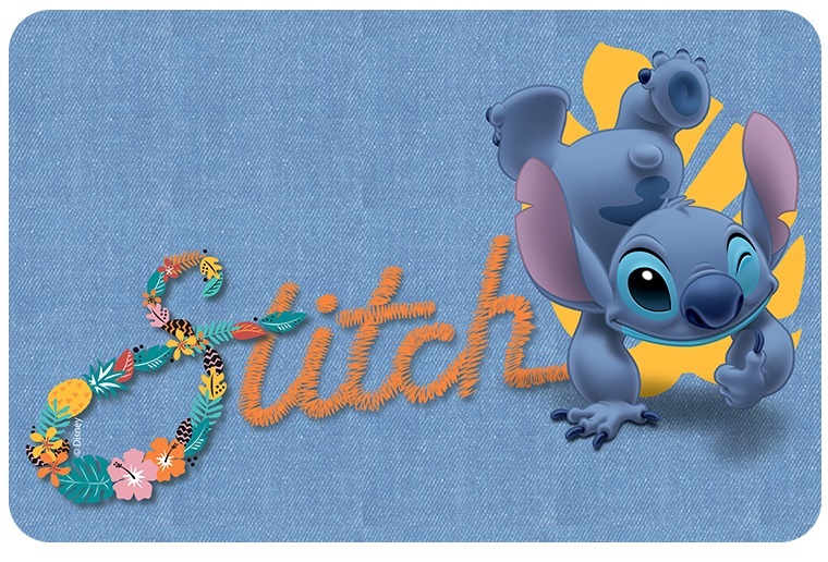 Коврик под миску Disney Stitch, 43x28см