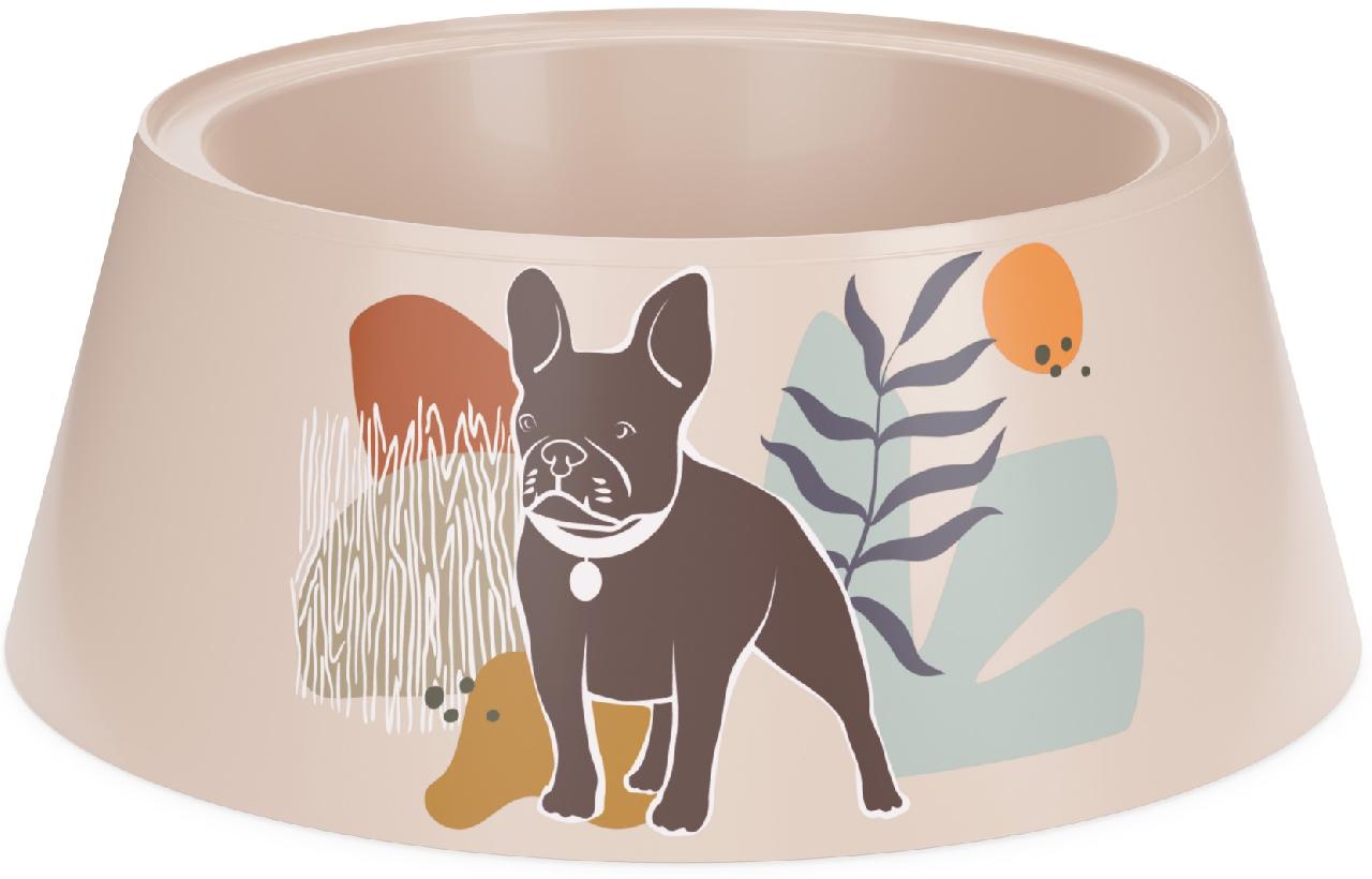 Миска для животных "Dogs", с рисунком, 0,7л