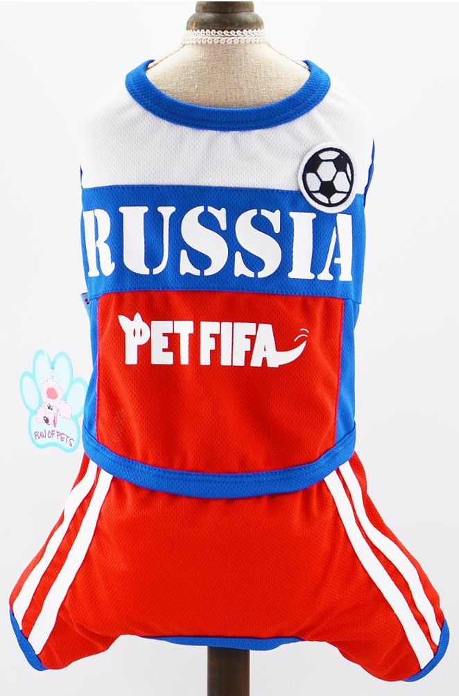 Костюм для собак "Russia Pet FIFA"