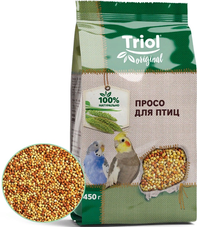 Просо Triol Original для птиц 450г