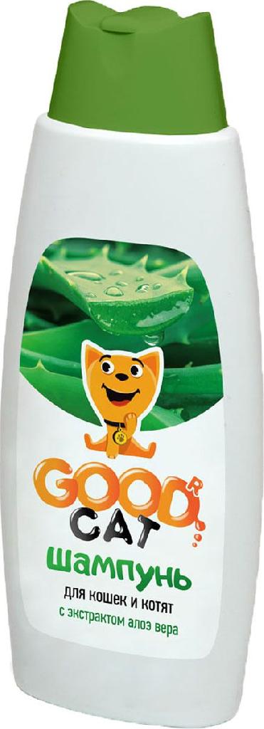 Шампунь GOOD CAT для КОШЕК и КОТЯТ с экстрактом АЛОЭ ВЕРА, 250мл