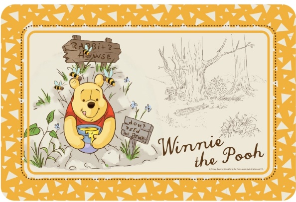 Коврик под миску Disney Winnie the Pooh, 430x280мм