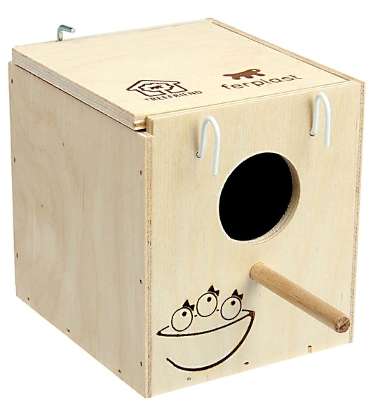 Домик-гнездо NIDO Mini д/птиц наружный 11,5*12,5*12см