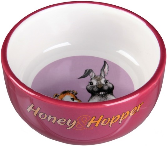 Миска керамическая с рисунком "Honey & Hopper" 250мл/11см