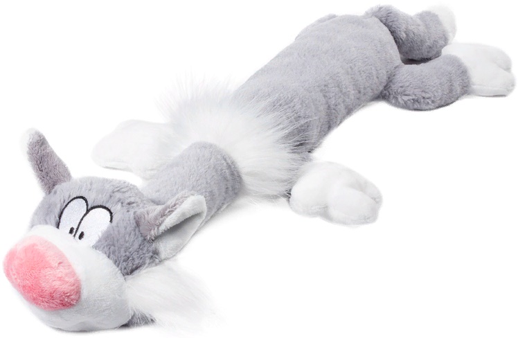 GiGwi Игрушка для собак Кот с пищалками 63см