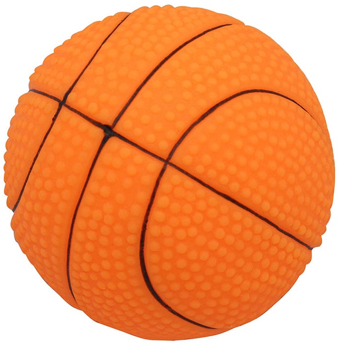 Игрушка для собак мяч баскетбольный 6,5см