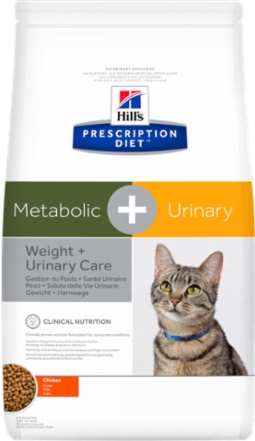 Хиллс METABOLIC корм для кошек контроль веса+профилактика МКБ