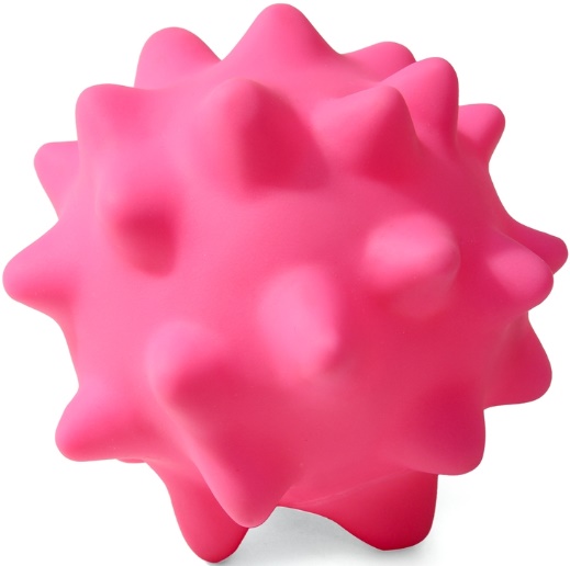 Игрушка для собак из винила "Мяч массажный с шипами", d65мм, Triol