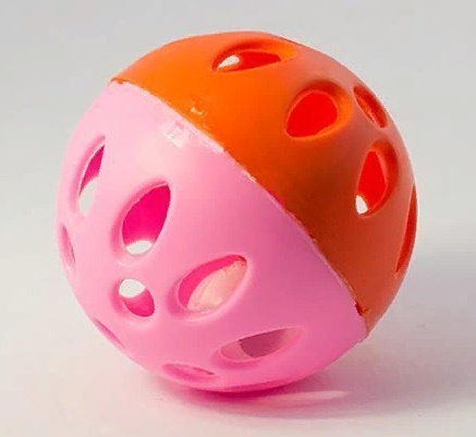 Игрушка для кошек-мяч пластмассовый 3,5см