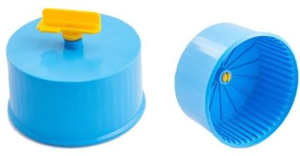 Колесо д/грызунов "Дарелл" 90 полузакрытое, без подставки (полипропилен)