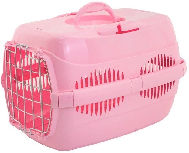 Переноска для животных "Спутник-2" с мет.двер (до12кг) 33*49*32см