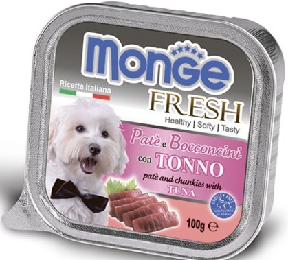 Monge Dog Fresh ламистер для собак тунец 100г