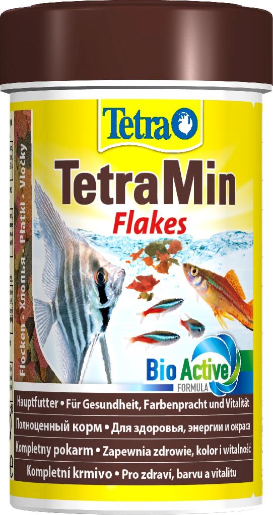 TetraMin корм для всех видов рыб в виде хлопьев 500мл