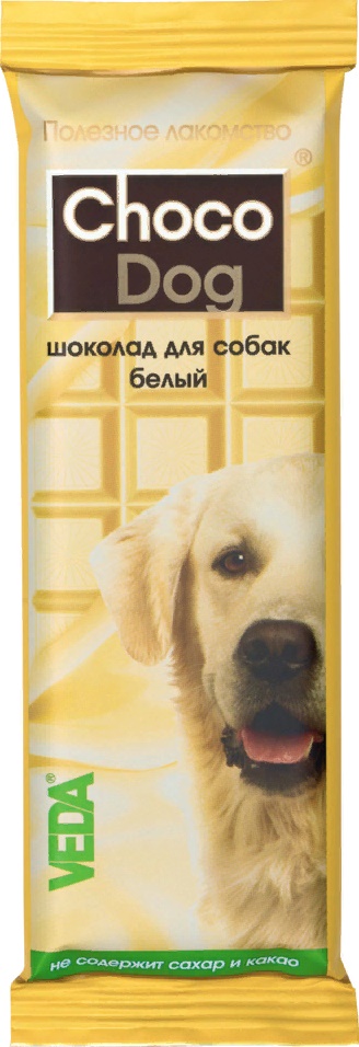 CHOCO DOG шоколад белый д/собак 45г