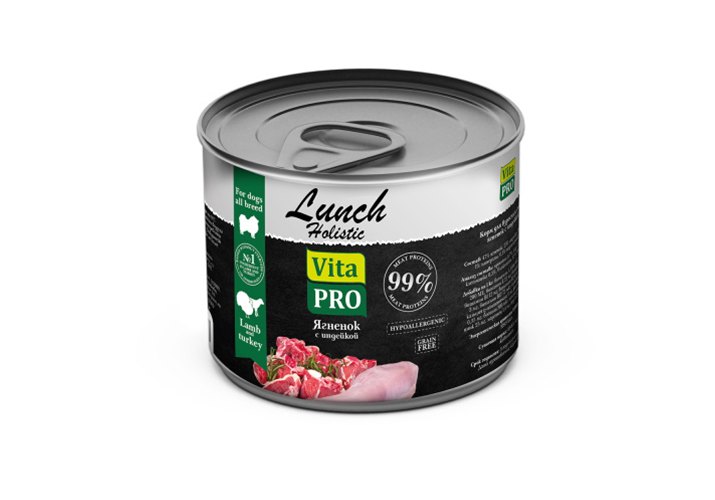 Vita PRO LANCH конс. д/соб. Ягненок с индейкой 240г