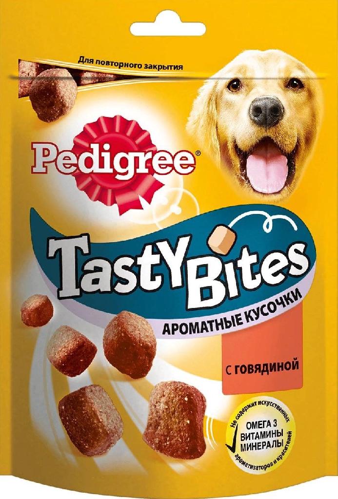 Лакомство Педигри Tasty Bites с говядиной 130г