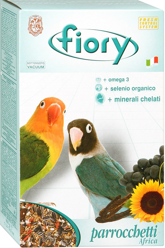 FIORY корм для средних попугаев Parrocchetti Africa 800г