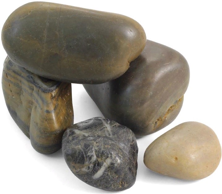 Галька цветная S/AM, 1кг, 30-60мм