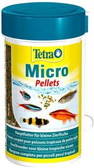 Tetra Micro Pellets корм для мелких видов рыб 100мл