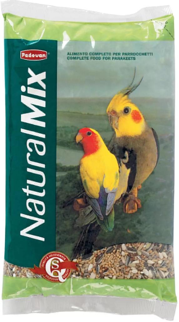 PADOVAN Naturalmix Parrocchetti Корм д/средних попугаев 850г