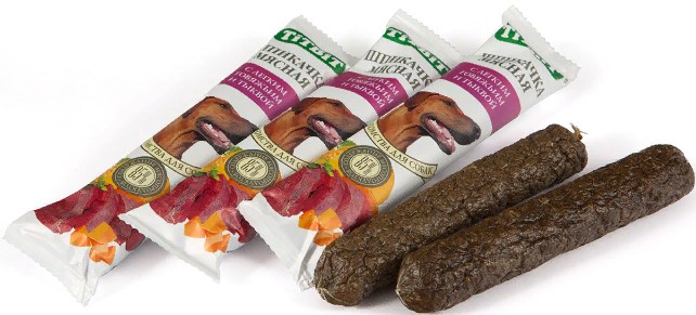 Шпикачка с легким говяжьим и тыквой