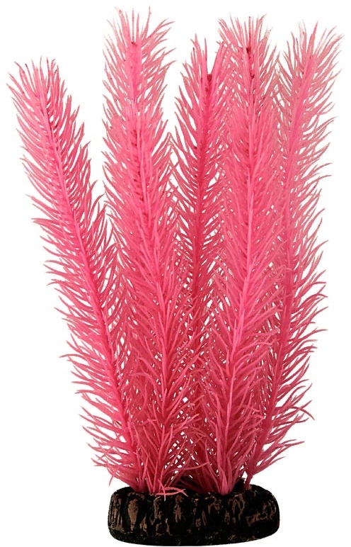 Растение светящееся "Кабомба" красная, 130мм, (блистер)