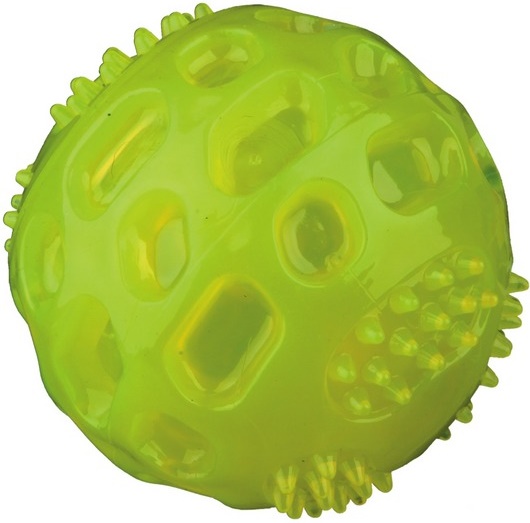 Игрушка Мяч светящийся, силикон, цвет в ассорт 5,5см