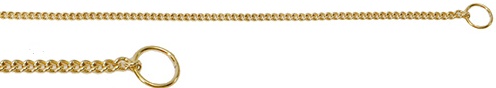 Цепь-удавка (длина 0.30 м, толщина 1.6 мм) (золотая)
