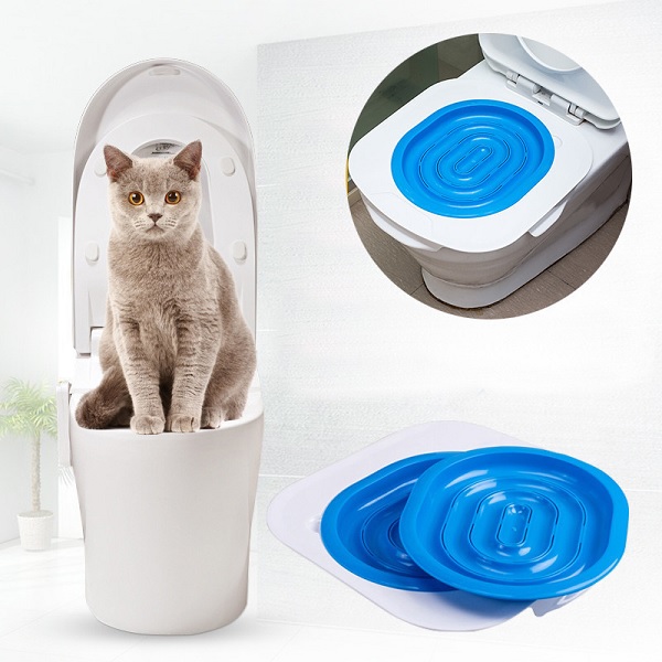 Туалет Peitten для приучения кошек и котов для хождения на унитаз  42*42*3,5см