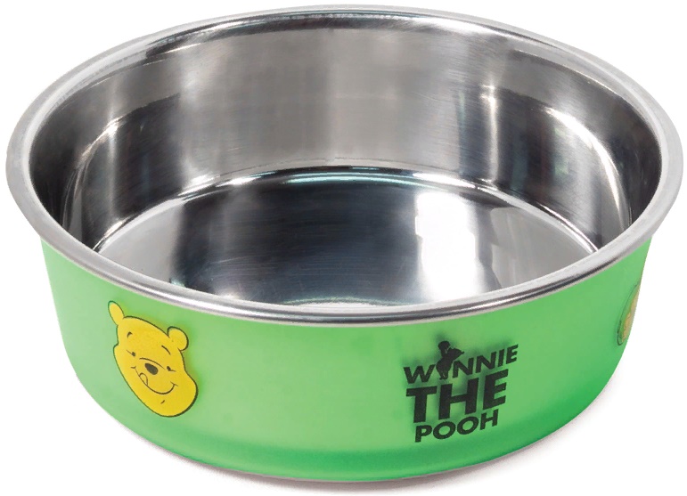 Миска металлическая на резинке Disney Winnie the Pooh, 180мл