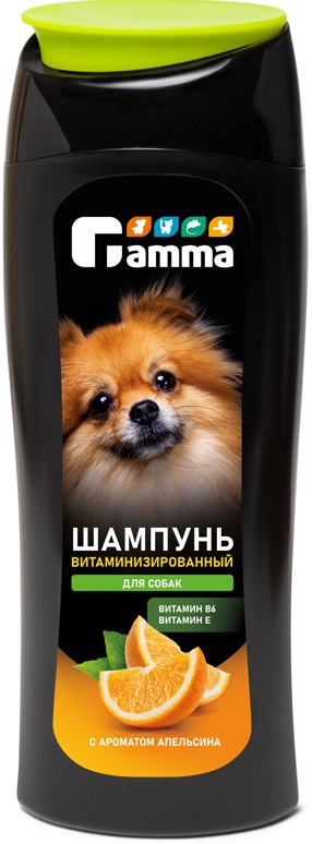 ГАММА шампунь витаминизированный для собак 400мл