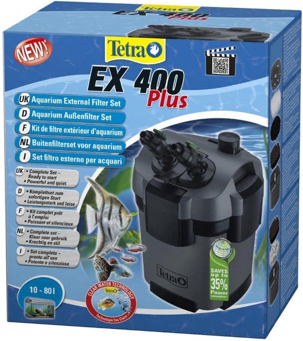 Tetra EX 400 Plus внешний фильтр д/аквариумов 10-80л
