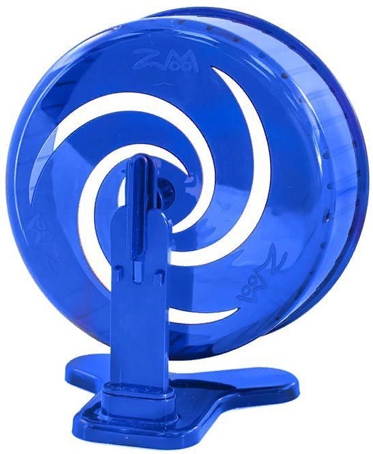Колесо д/грызунов "ZooM" литое, D140, с подставкой, (полистирол)