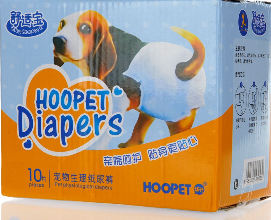 Подгузники для домашних животных HOOPET 10шт